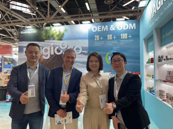 王牌集團(tuán)攜明星產(chǎn)品Bioline與Magicoco閃耀2025意大利博洛尼亞國(guó)際寵物用品展！